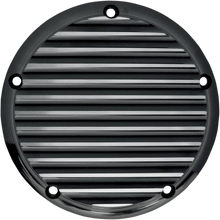 JOKER MACHINE Derby Cover - Finned - Black/Anodized - 5 Hole 06-99TC