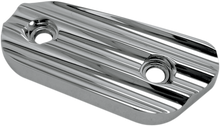 JOKER MACHINE Inspection Cover - Finned - Chrome - '04-'21 XL 10-664C