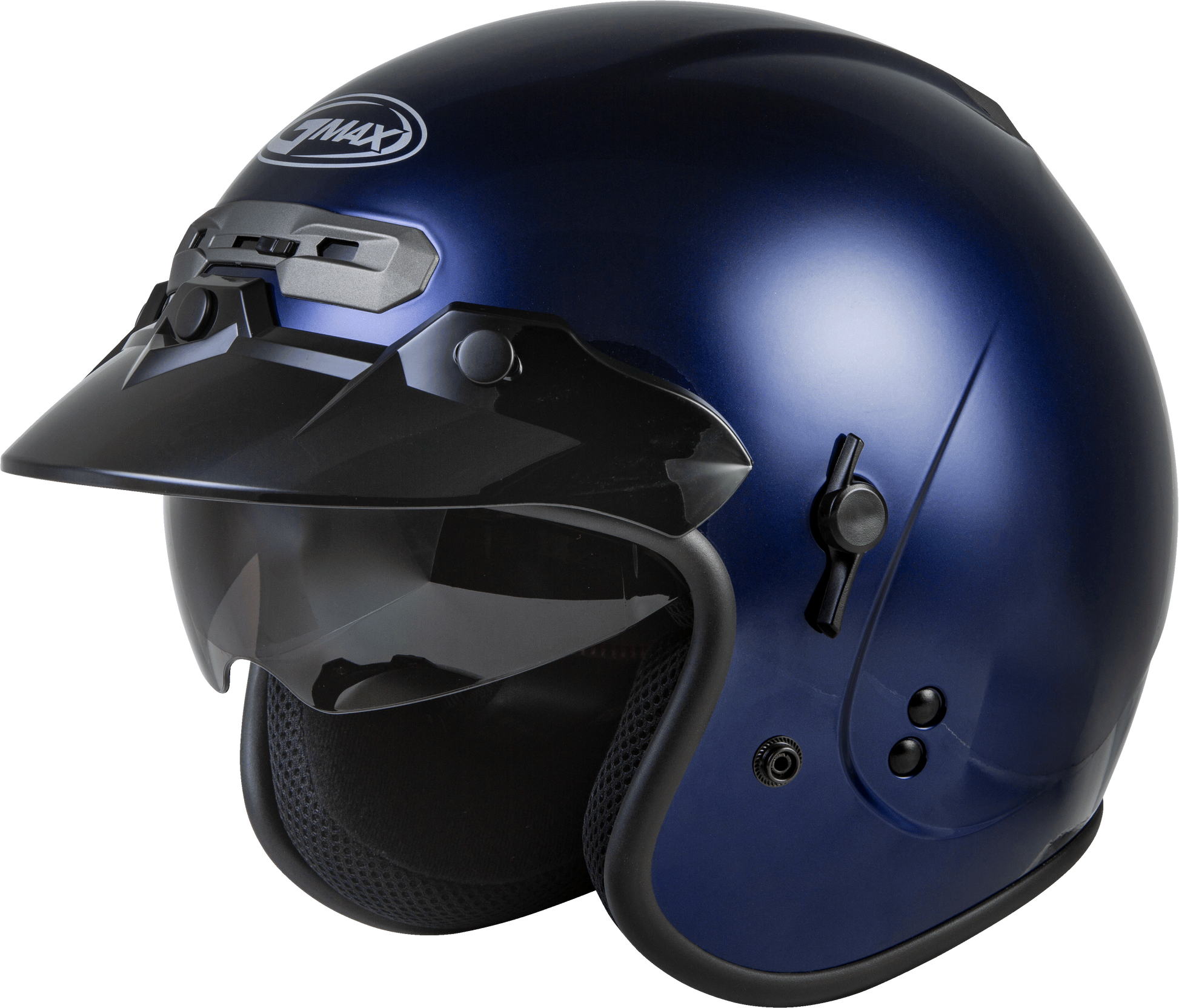 Gm 32 Open Face Helmet Blue Xs