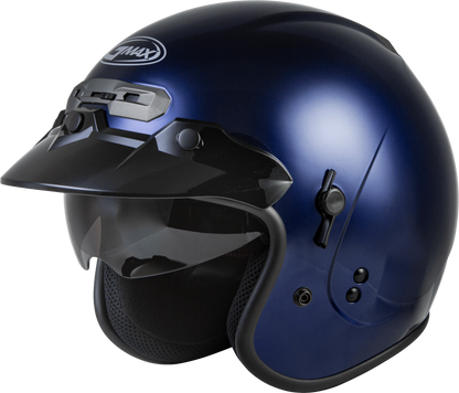 Gm 32 Open Face Helmet Blue Xs