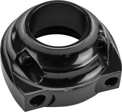Throttle Clamp Double Cable Snap In Style Black