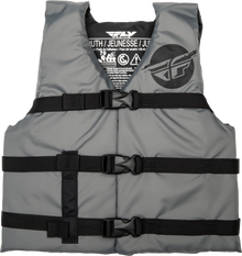 Youth Flotation Vest Grey/Black