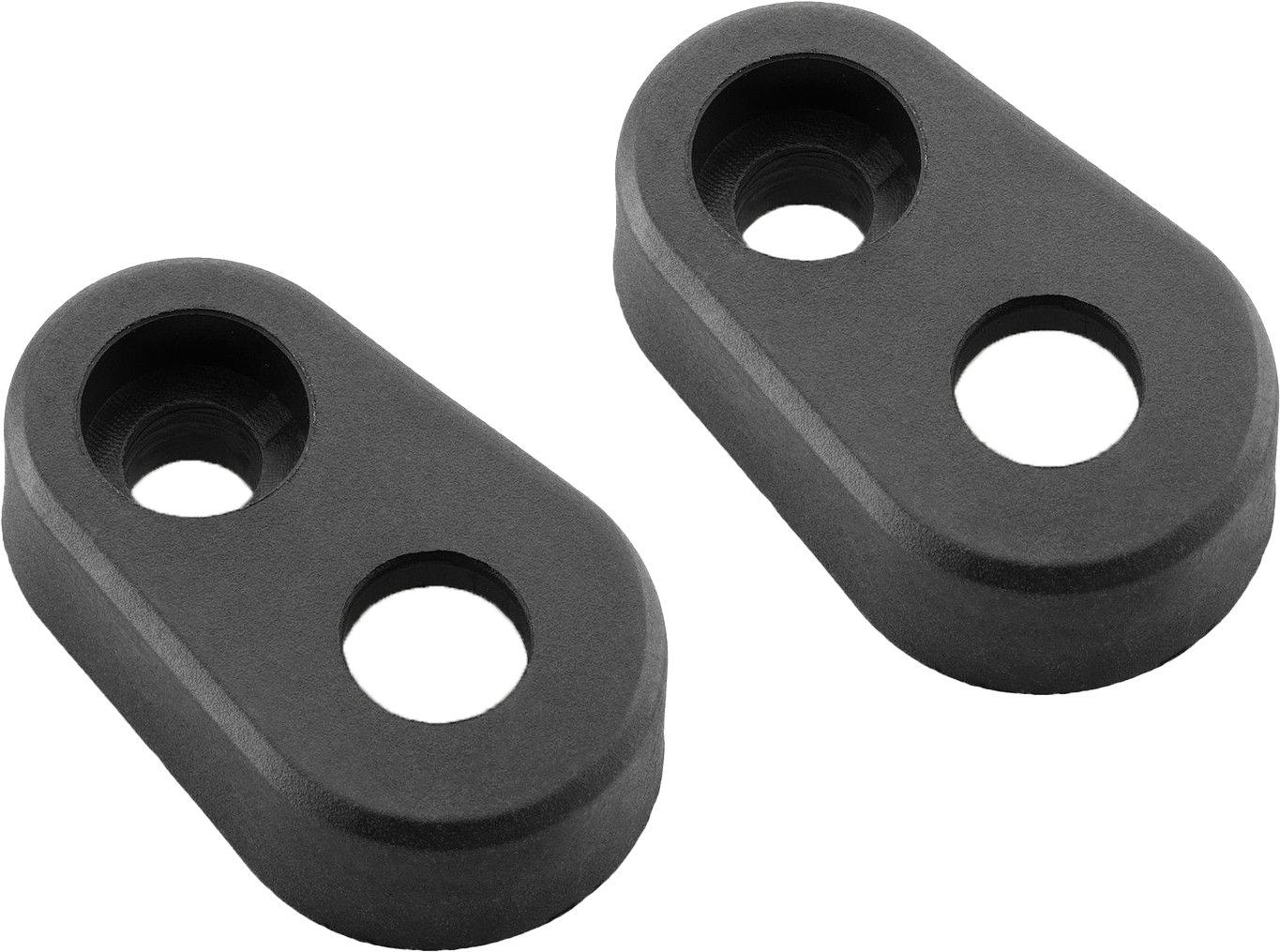 Turn Signal Mounting Kit 2 Pcs Black