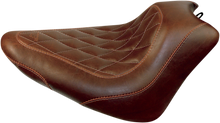 MUSTANG Seat - Wide Tripper™ Solo - without Backrest - Diamond - Brown 76766