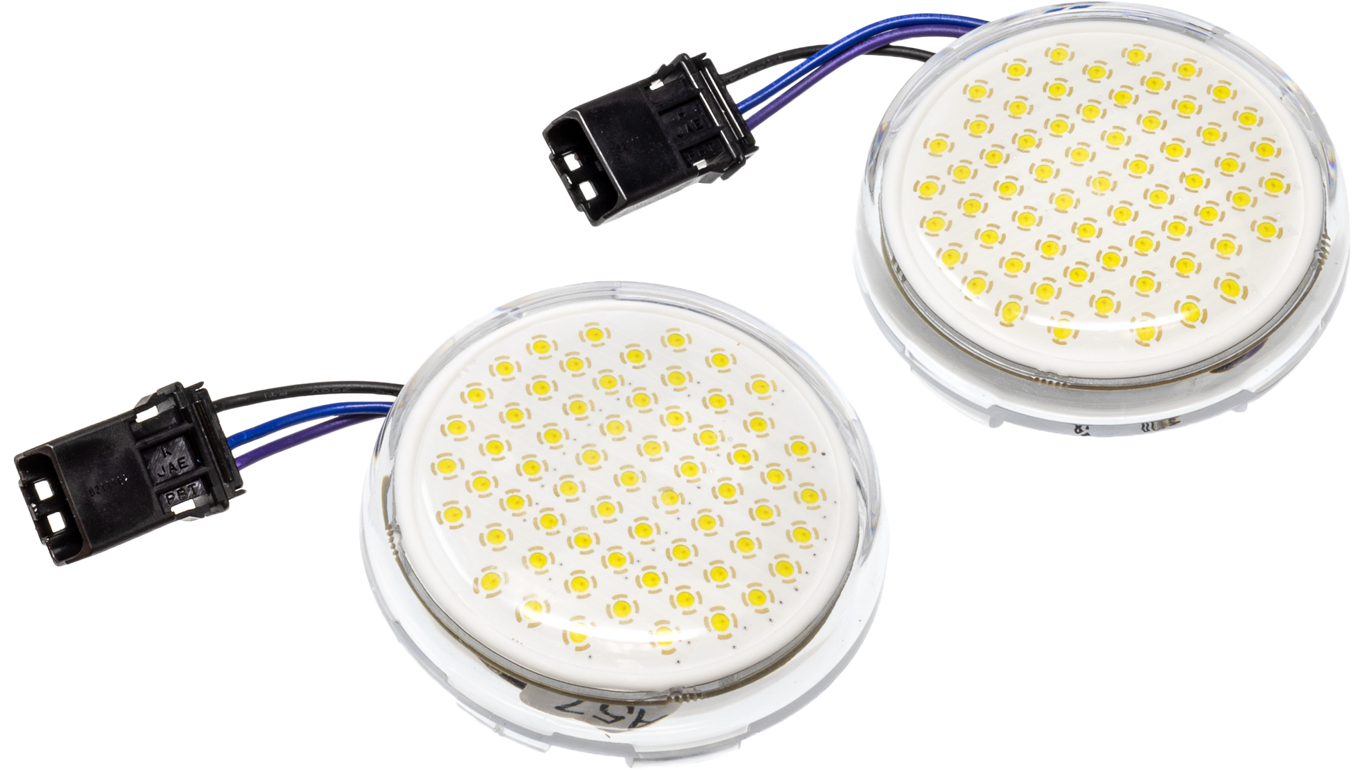 Deluxe Bullet Led Insert Switchback White/Amber Hi Lo