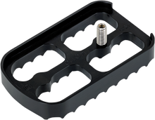 JOKER MACHINE Brake Pedal Cover - Black - Serrated 08-641B