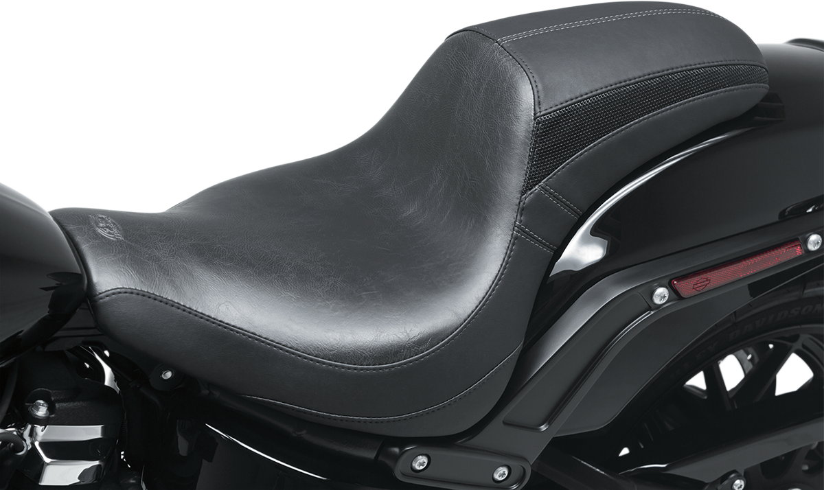 MUSTANG Seat - Tripper™ Fastback - Smooth - Black - FXFB 75709