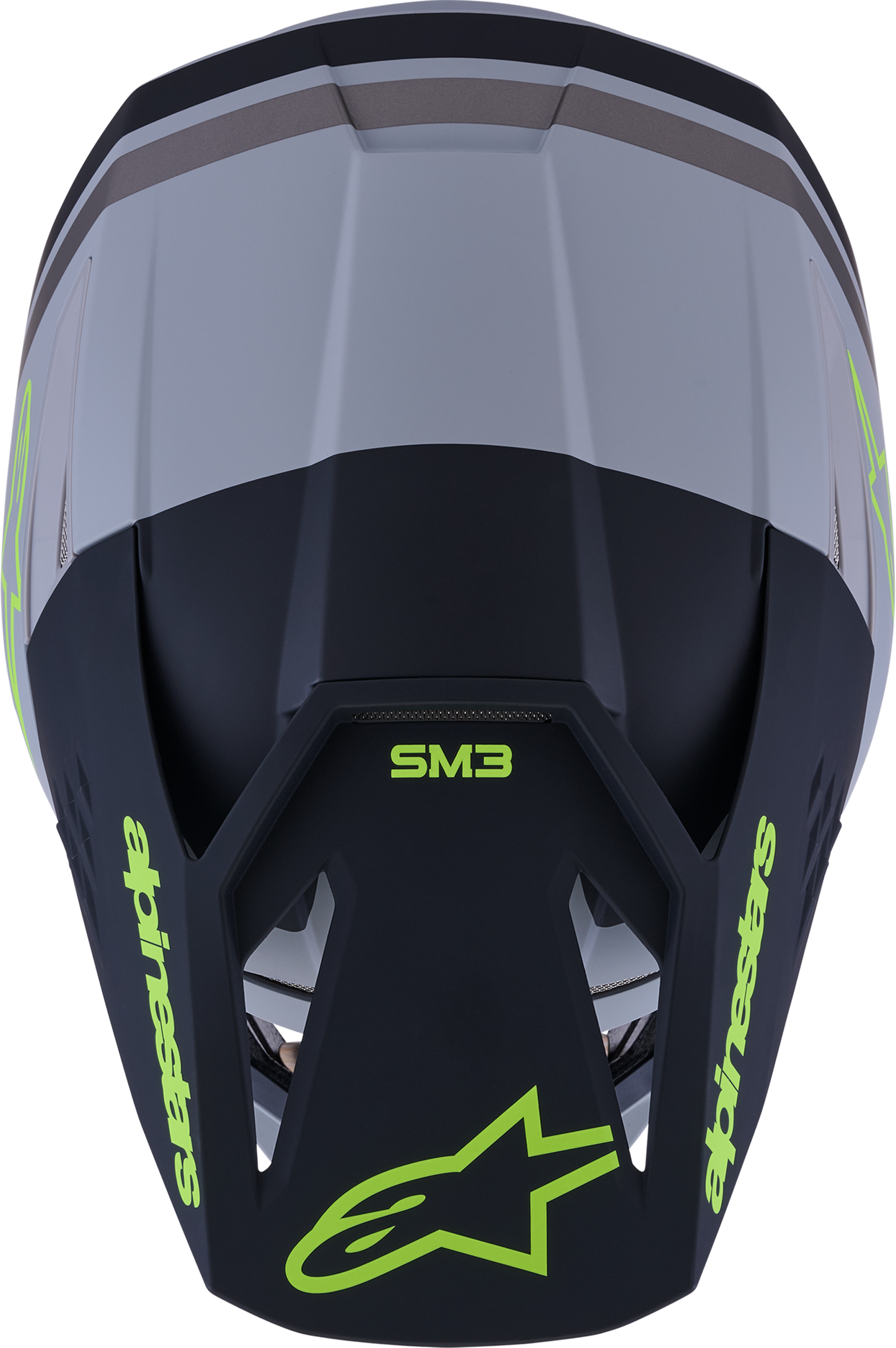 Sm3 Radium Helmet Gry/Blk/Ylw Fluo Matt Xl