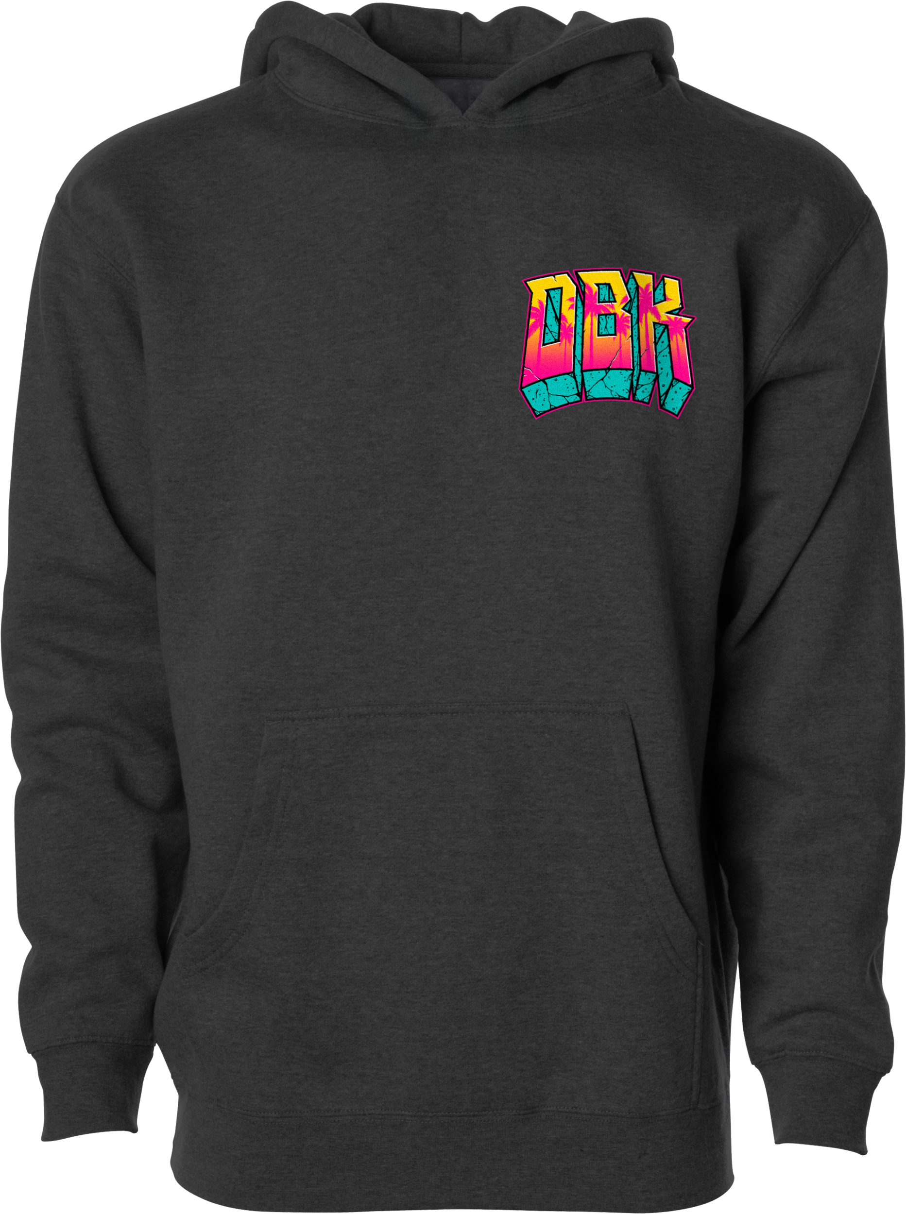 Block X Block Yth Hoodie Charcoal Heather Ys