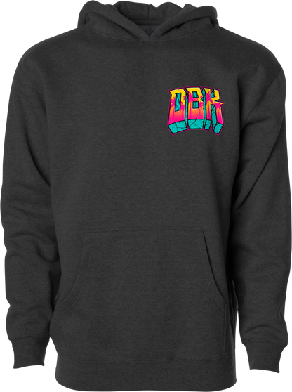 Block X Block Yth Hoodie Charcoal Heather Ys