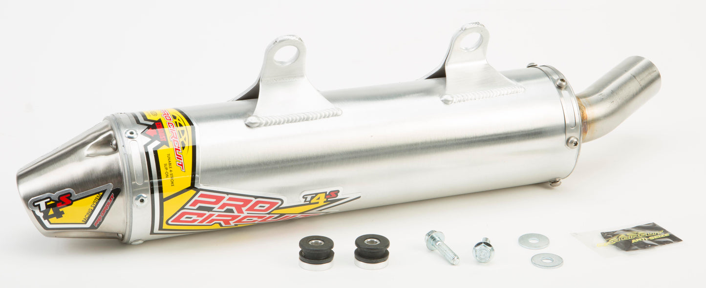 T 4 Slip On W/Spark Arrestor