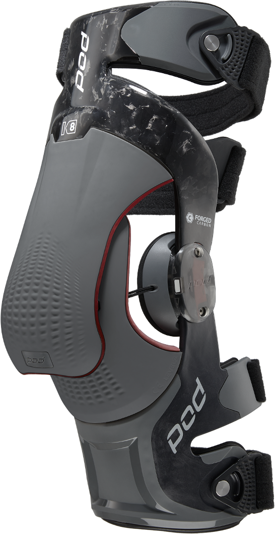 K8 3.0 Knee Brace Carbon (Lt) Carbon/Graphite 2x