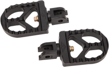 JOKER MACHINE Serrated Foot Pegs - Black - Short 08-57-6B