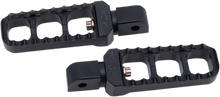 JOKER MACHINE Serrated Foot Pegs - Black - Narrow 08-61-7B