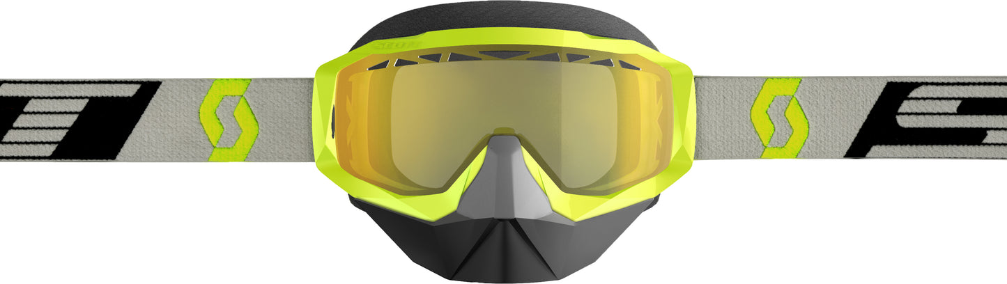 Hustle X Snow Goggle Yellow/Grey W/Yellow Lens