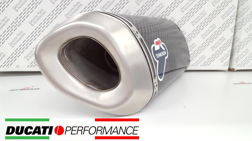 Termignoni Carbon Fiber Slip-on Exhaust for Ducati Multistrada 1200 (10-14) (Formally Ducati Performance 96480331A)