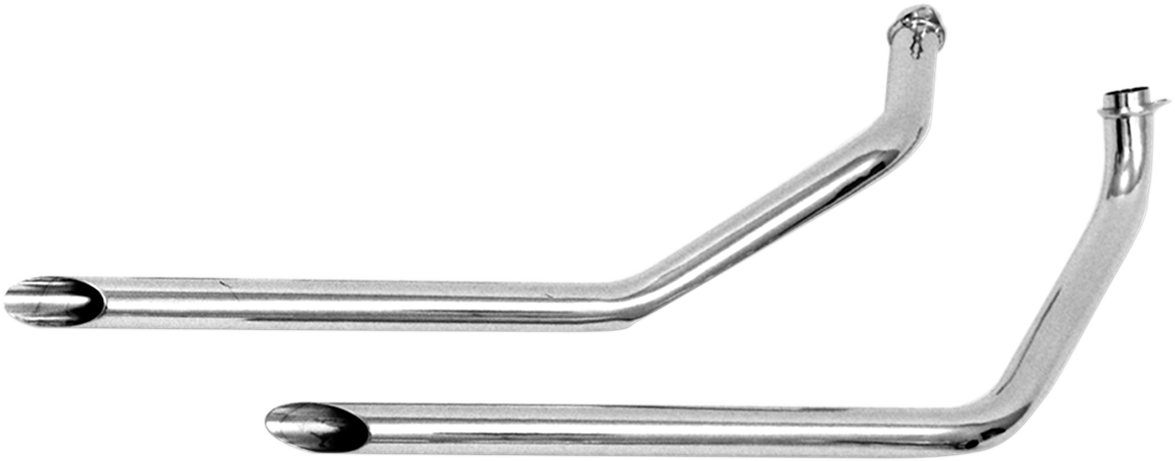 PAUGHCO Staggered Dual Slash Cut Drag Pipes 730E2IN40