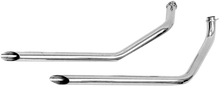 PAUGHCO Staggered Dual Slash Cut Drag Pipes 730E2IN40