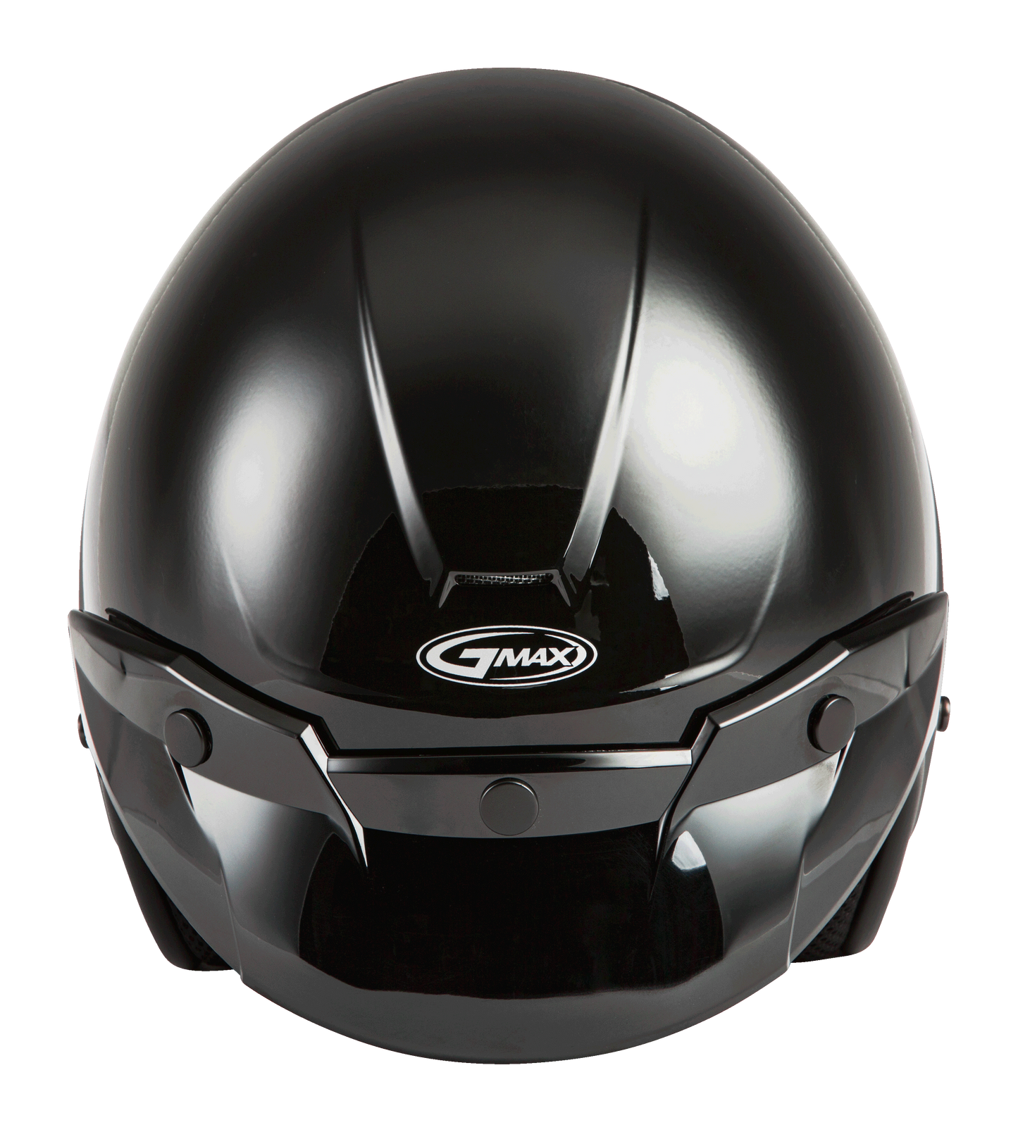 Of 2 Open Face Helmet Black Md