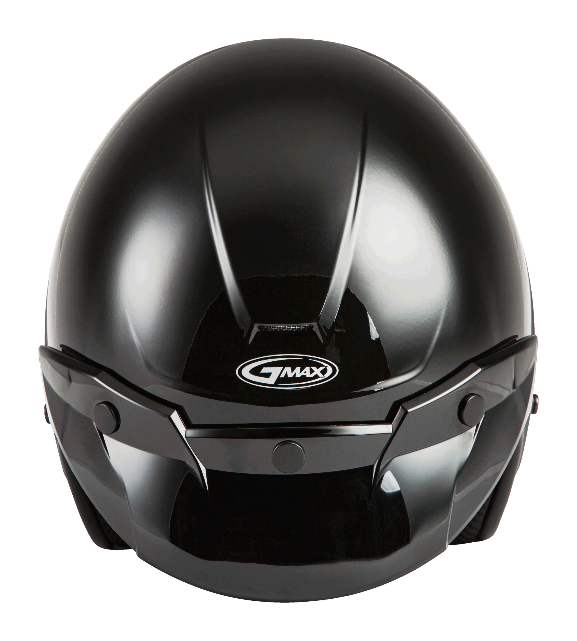 Of 2 Open Face Helmet Black Md