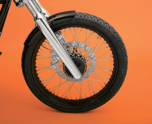 RWD V-TWIN Short Flared Front Fender - For 90/90-21 Wheel 4.5" W x 33" L RWD-CW4.5S