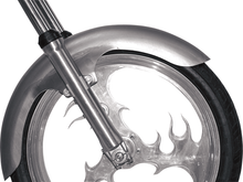 RWD V-TWIN Long Flared Front Fender - For 120/70-21 Wheel - 5.5" W x 45" L RWD-CW5.5L
