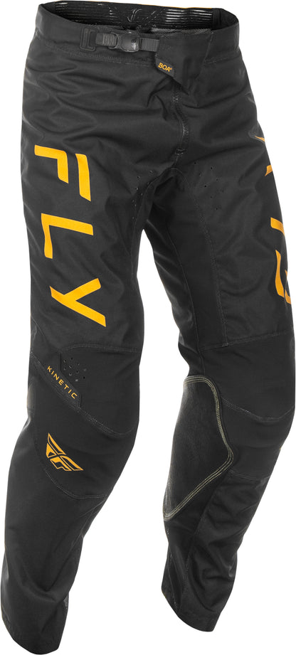 Kinetic Center Pants Ca/Ny Black/Gold Sz 38