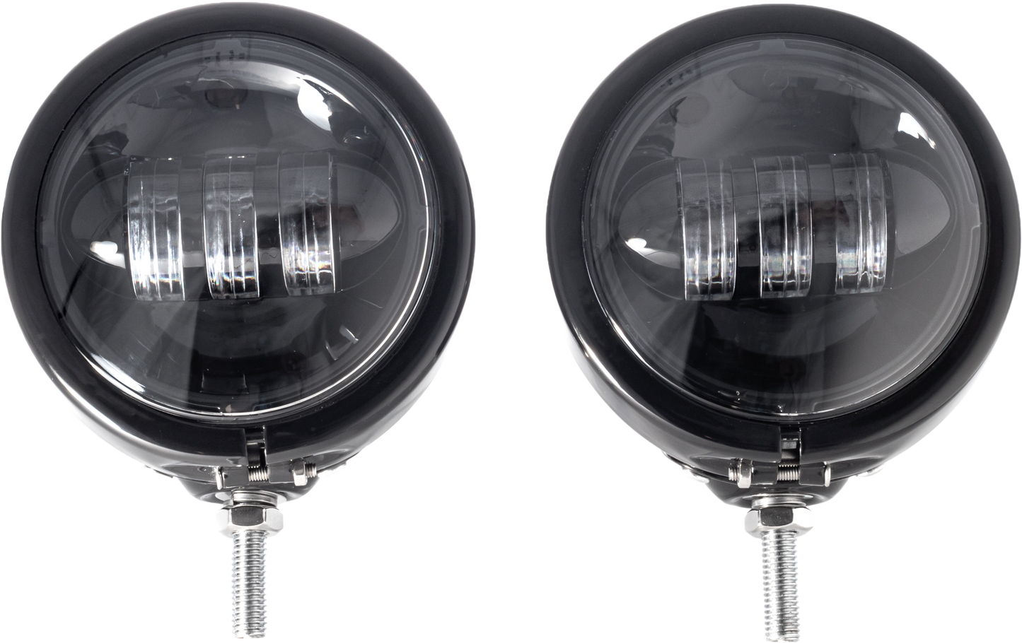4.5" Led Assem Blk Shell Black