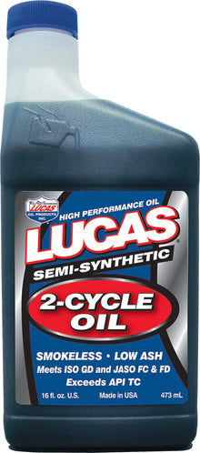 Semi Synthetic Oil 2t 16 Oz (12/Case  Sold Ea)