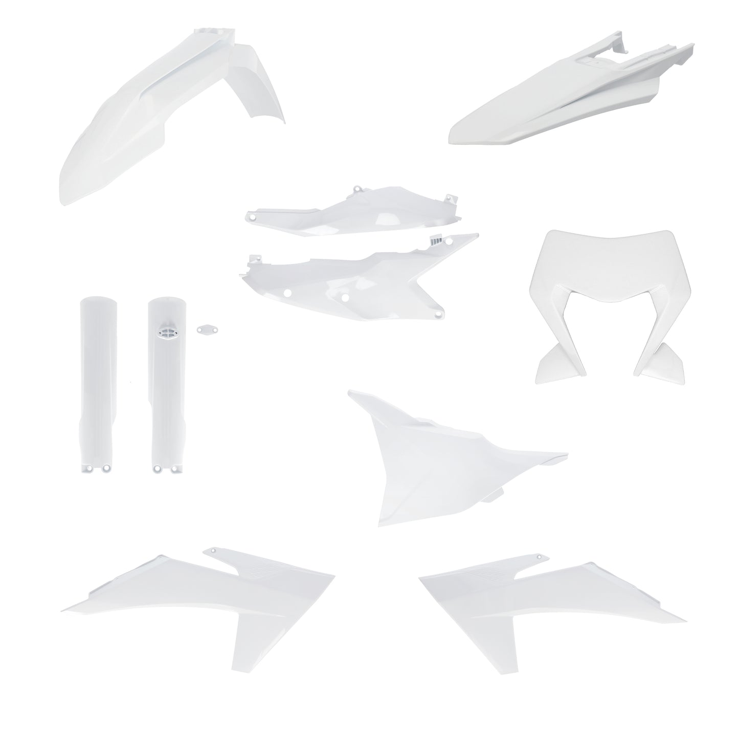 Plastic Kit  Full Ktm White