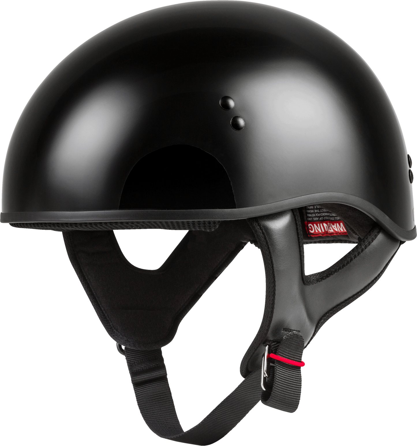 Hh 45 Half Helmet Naked Black Lg