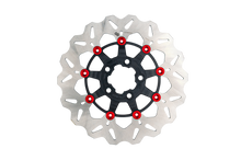 Rotor 11.8" Floating Wave Rr Black/Red Buttons
