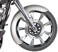 RWD V-TWIN Custom Dresser Front Fender for 21" Wheel - Steel - LS-2 Style - 5.5" W x 43" L RWD-50133