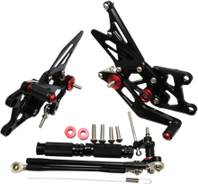 MGP MGP Rearset - Black - Honda 40901-2500