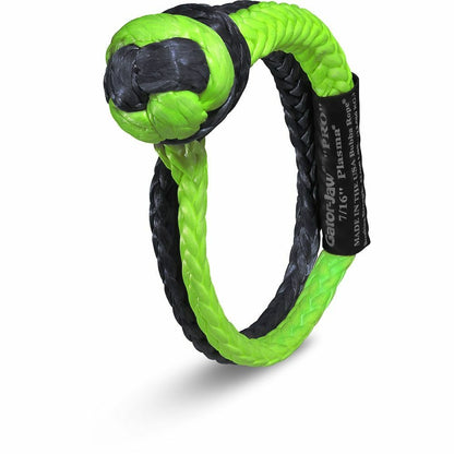 Gator Jaw Pro Green/Black Shackle 7/16"