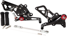 MGP MGP Rearset - Black - Kawasaki 51303-2500