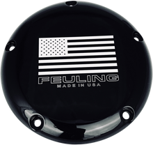 FEULING PARTS American Derby Cover - Black - Twin Cam 9154