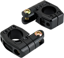 JOKER MACHINE Highway Peg Mount - Black - 1.25" 08-643-1B