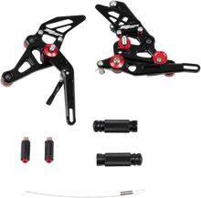 MGP MGP Rearset - Black - Yamaha 81401-2500