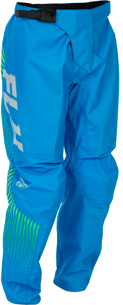 Youth F 16 Pants Blue/Hi Vis Sz 20