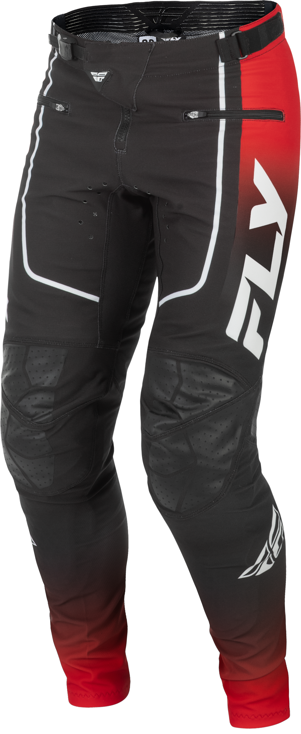 Rayce Bicycle Pants Red/Black/White Sz 38