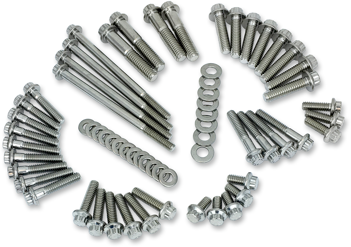 FEULING PARTS Fastener Kit - External Primary/Transmission - 12-Point - M8 3053
