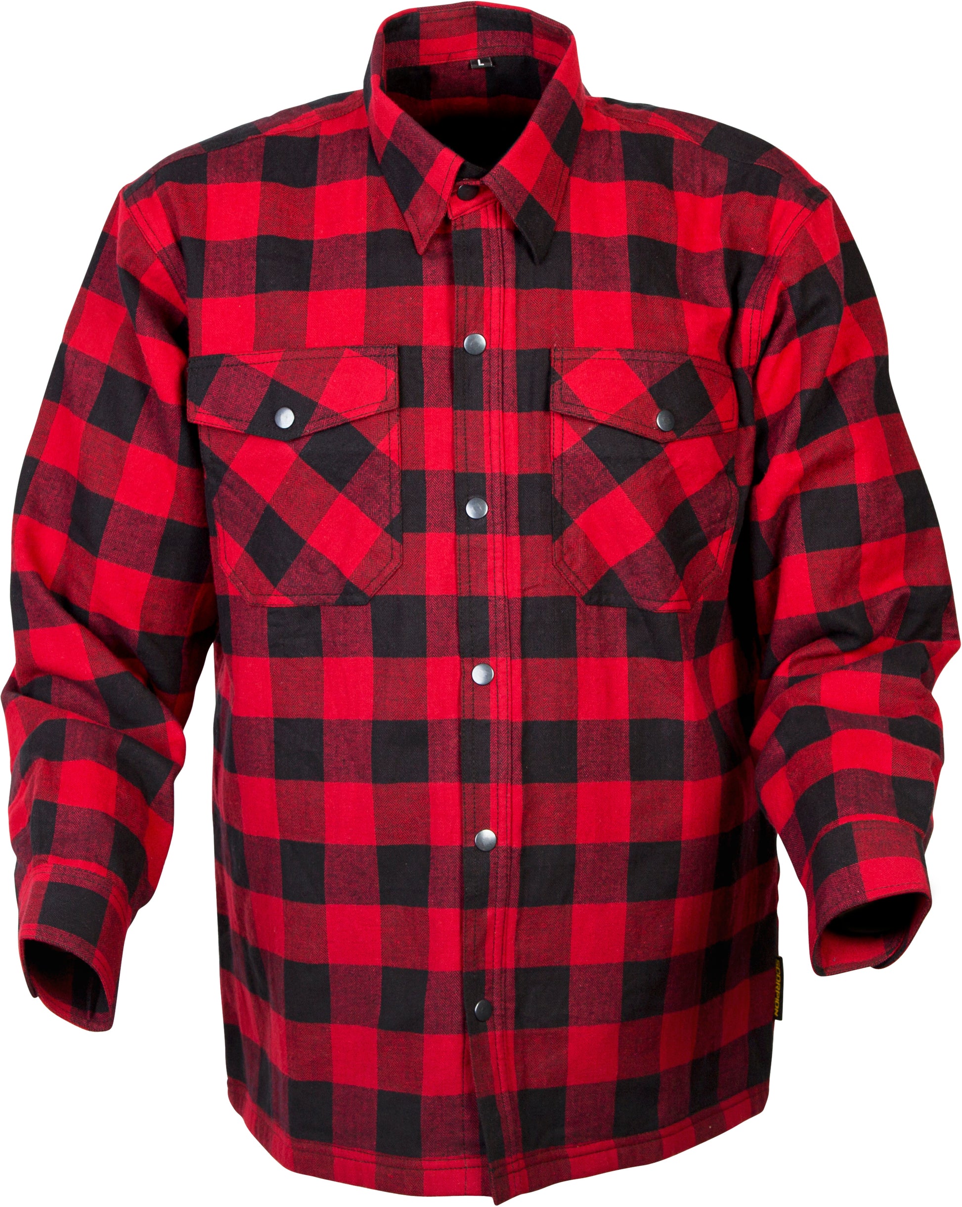 Covert Moto Flannel Red/Black Sm