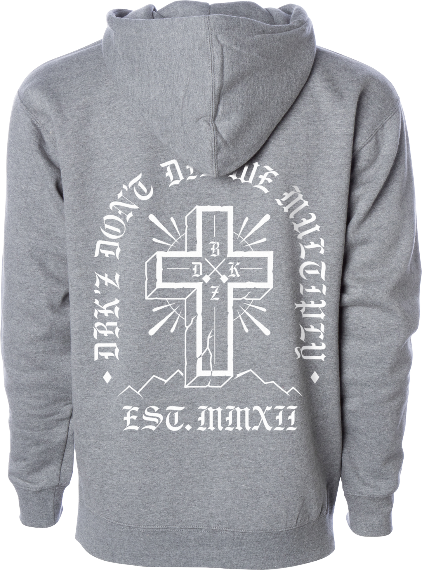 Multiply Zip Hoodie Gunmetal Heather Xl