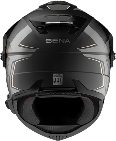 Outlander  Smart Ds Helmet Matte Black Sm