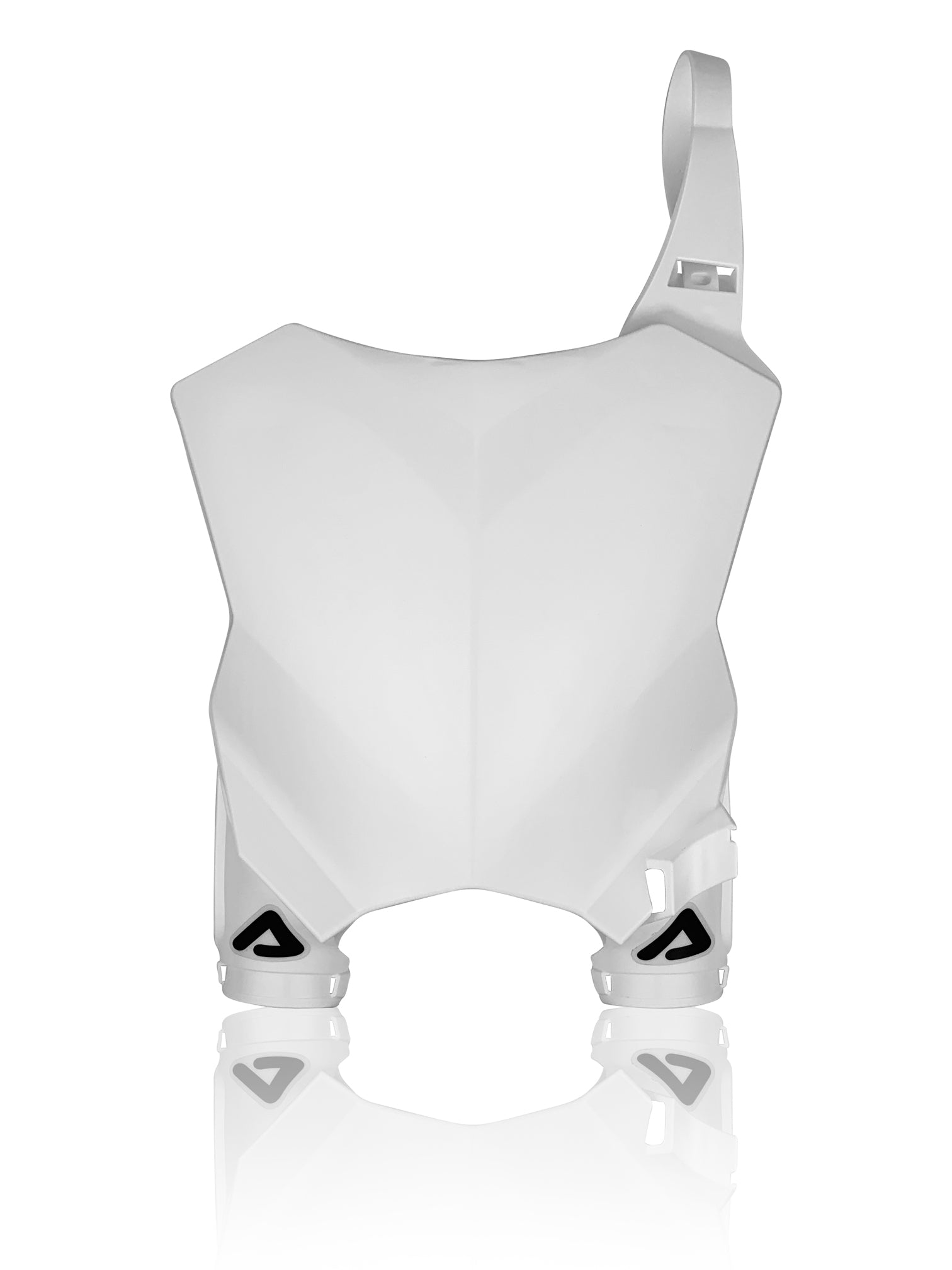 Raptor Front Number Plate White Kaw
