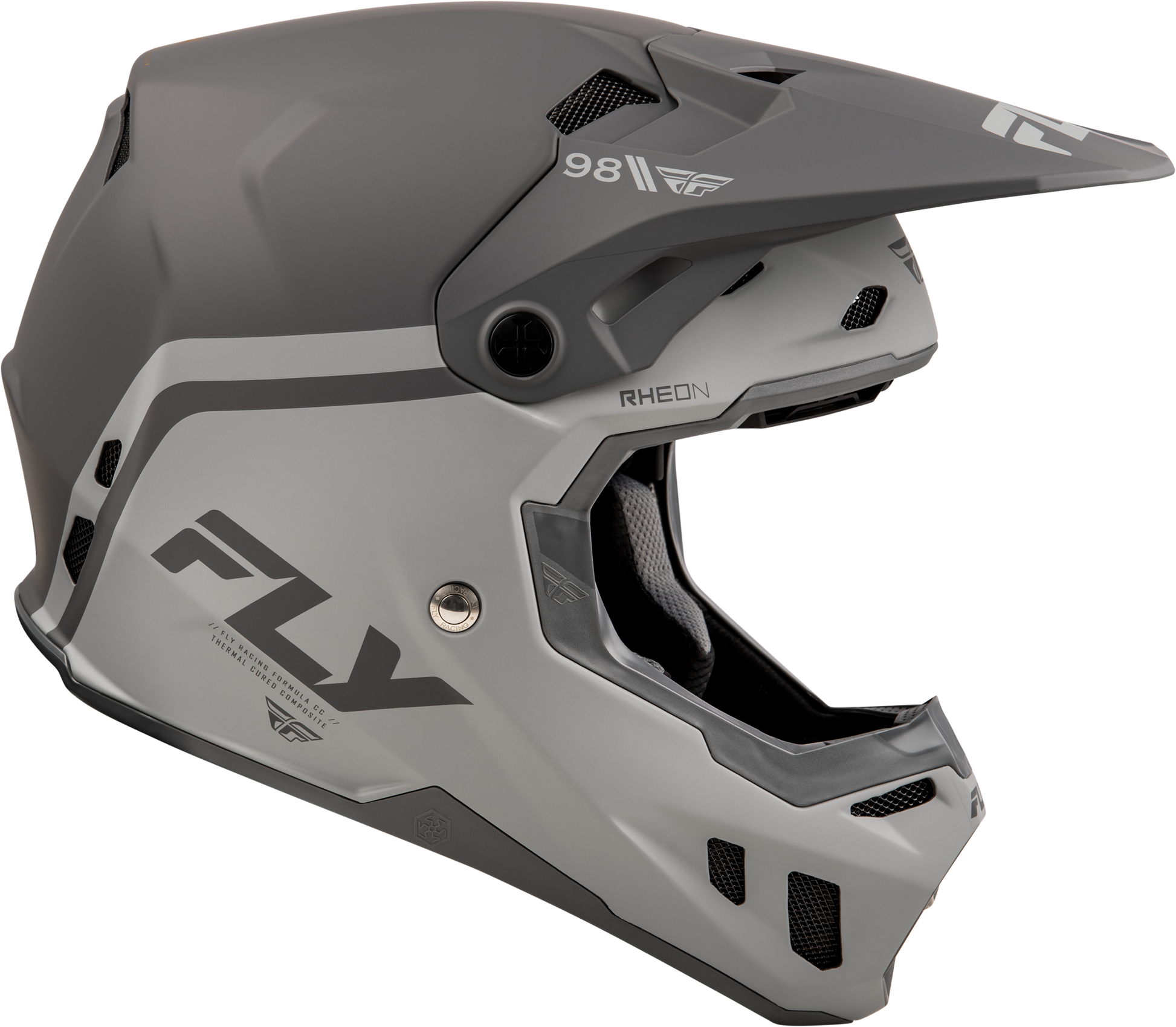 Youth Formula Cc Objective Helmet Matte Black/Grey Yl