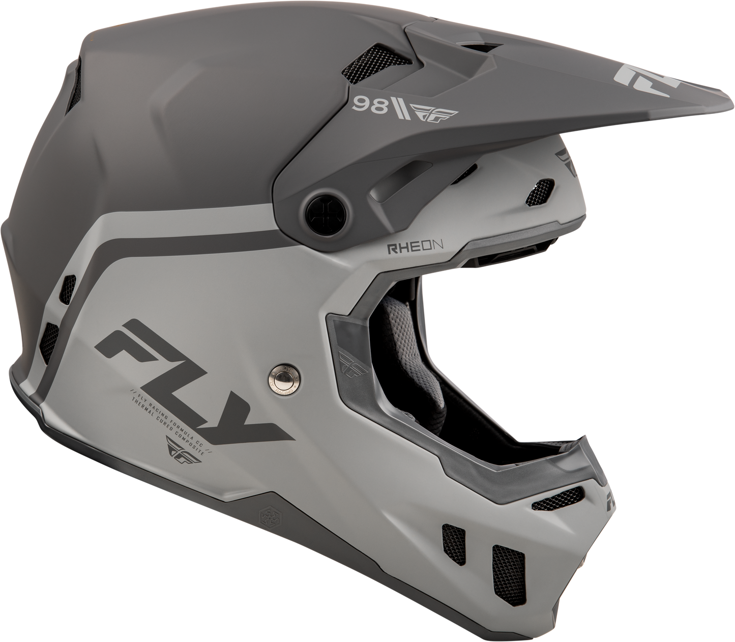 Formula Cc Objective Helmet Matte Black/Grey Md