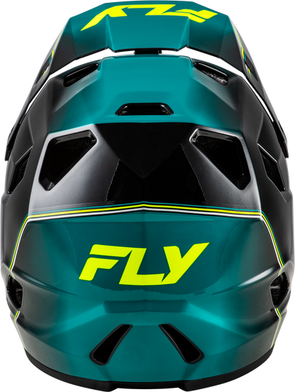 Rayce Repeat Bicycle Helmet Black/Teal/Hi Vis Md