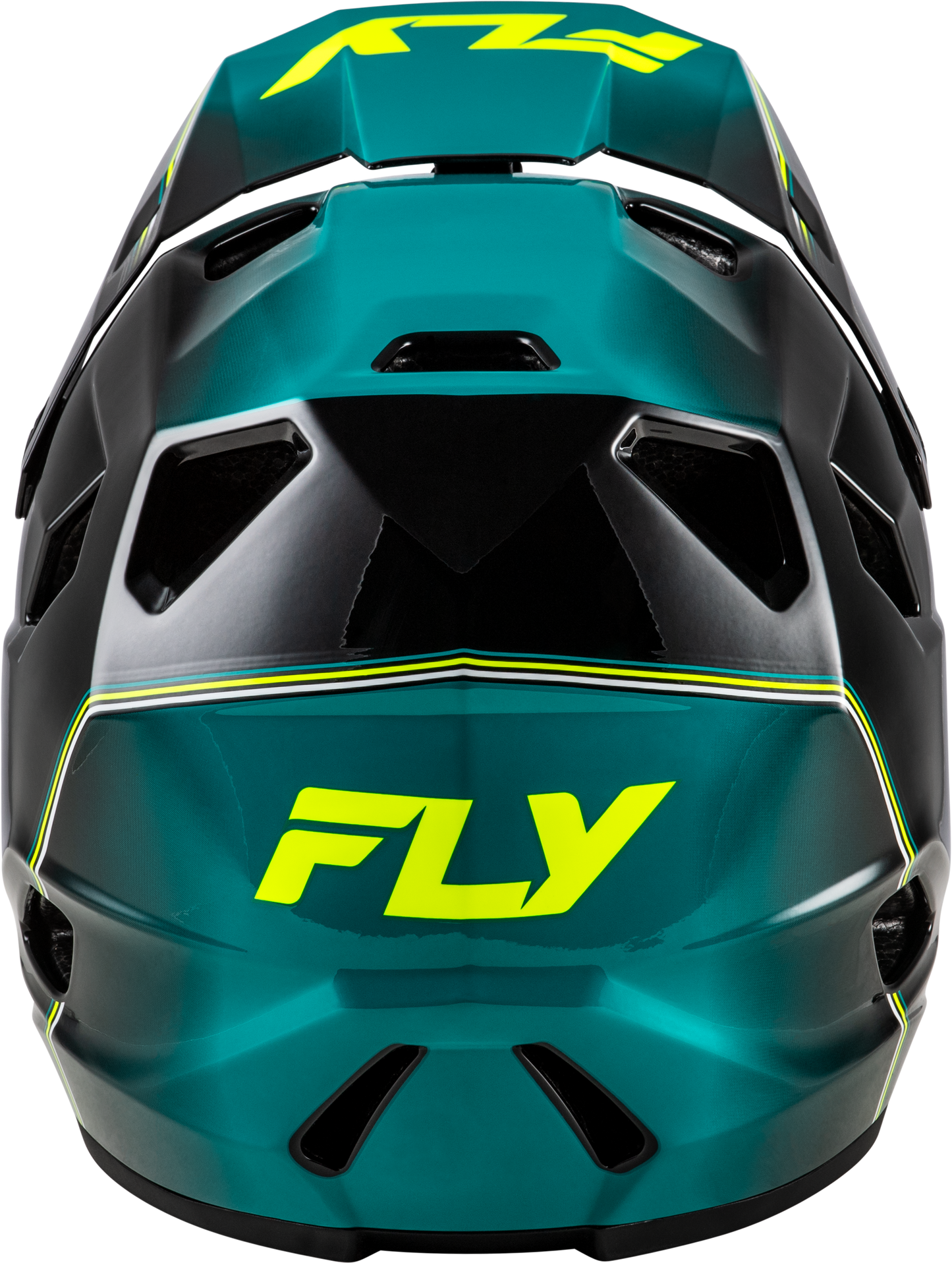 Rayce Repeat Bicycle Helmet Black/Teal/Hi Vis Lg